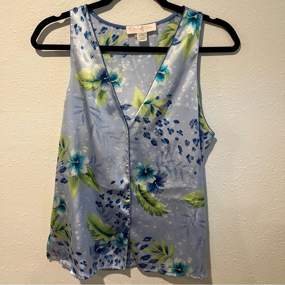 Oscar de la renta pink label blouse